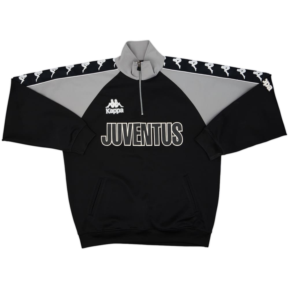 1995-97 Juventus Kappa 1/4 Zip Drill Top - 8/10 - (XL)