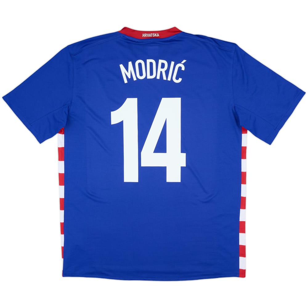 2007-09 Croatia Away Shirt Modric #14 - 10/10 - (L)