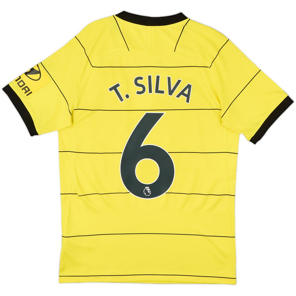 2021-22 Chelsea Away Shirt T.Silva #6 - 9/10 - (S)