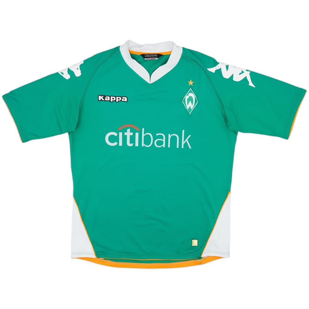 2007-08 Werder Bremen Home Shirt - 6/10 - (XL)