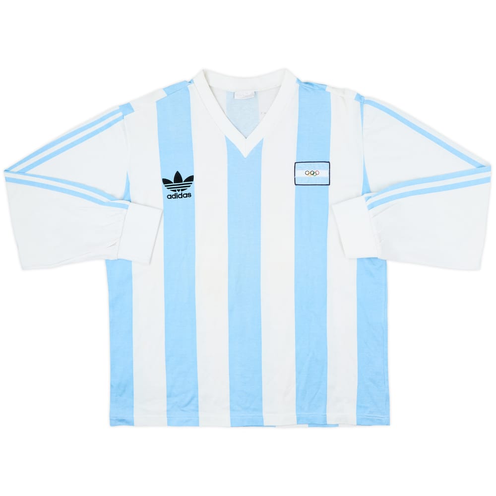 1988 Argentina Olympics Home L/S Shirt - 8/10 - (XL)