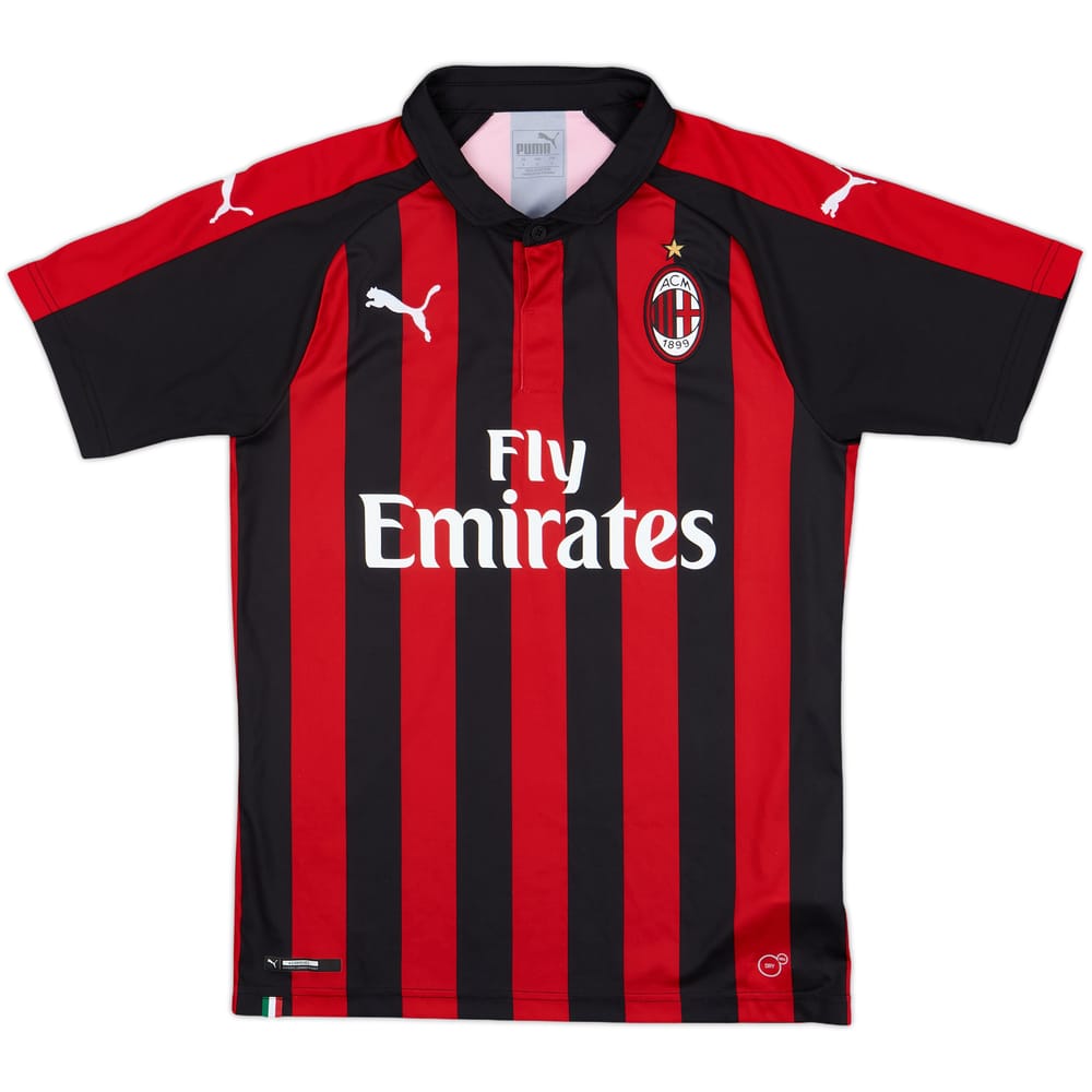 2018-19 AC Milan Home Shirt - 10/10 - (S)