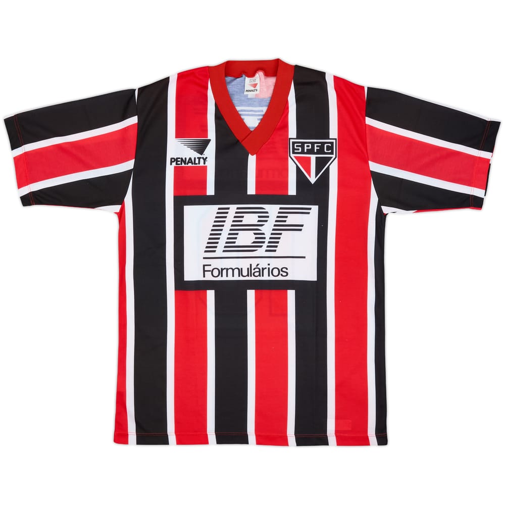 1991-92 Sao Paulo Away Shirt #10 - 9/10 - (L)