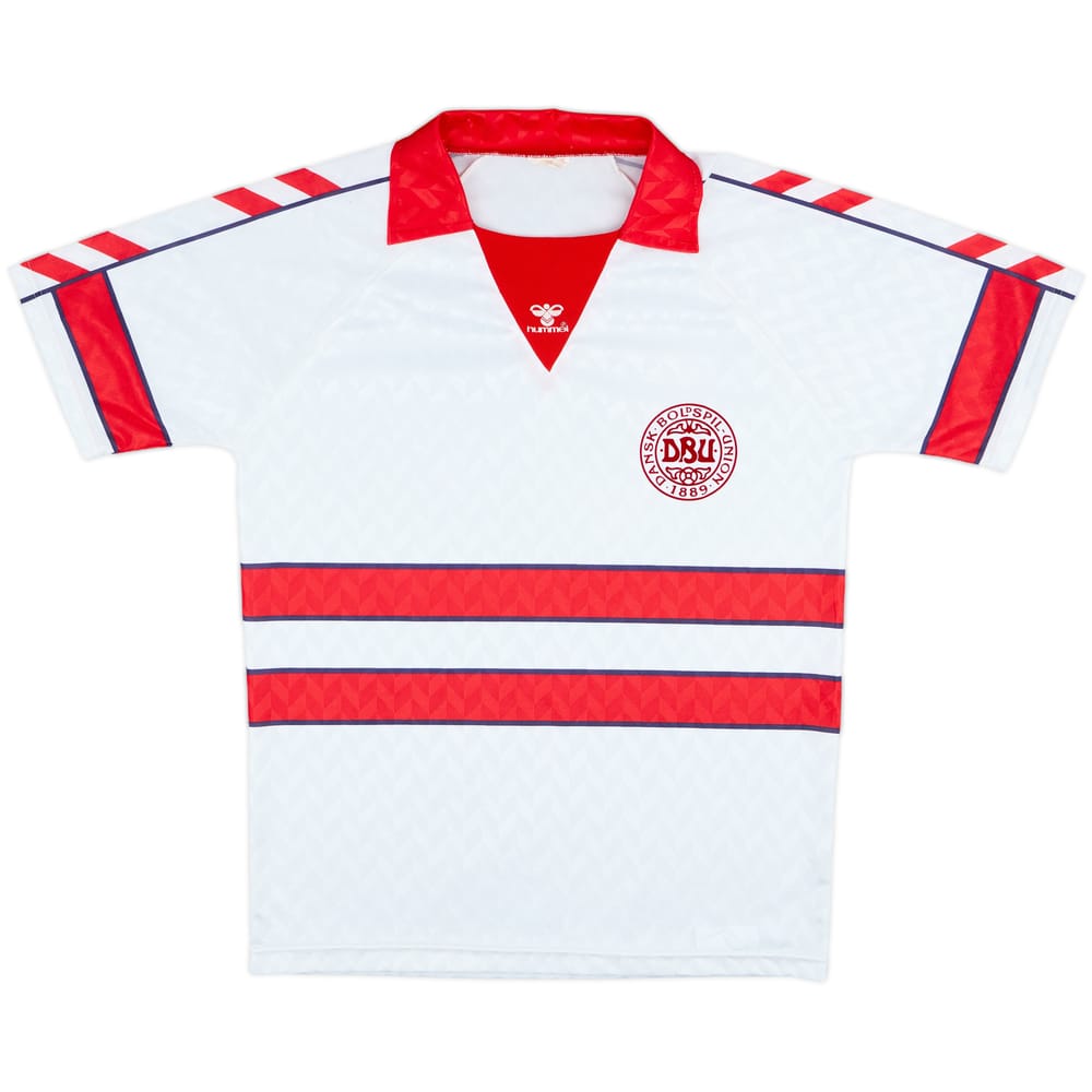 1988 Denmark Away Shirt - 8/10 - (L)