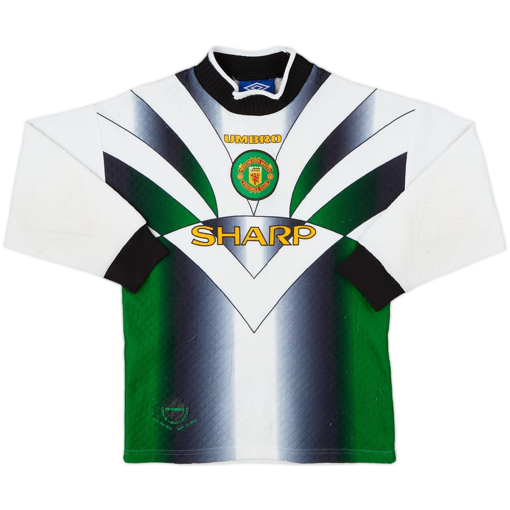 1996-97 Manchester United GK Shirt - 7/10 - (L.Boys)