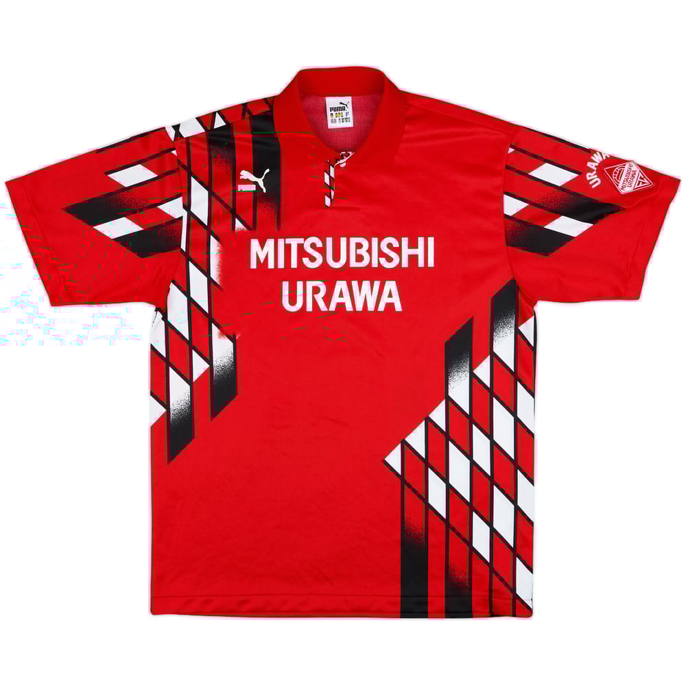 1990-91 Urawa Red Diamonds Home Shirt - 9/10 - (L)