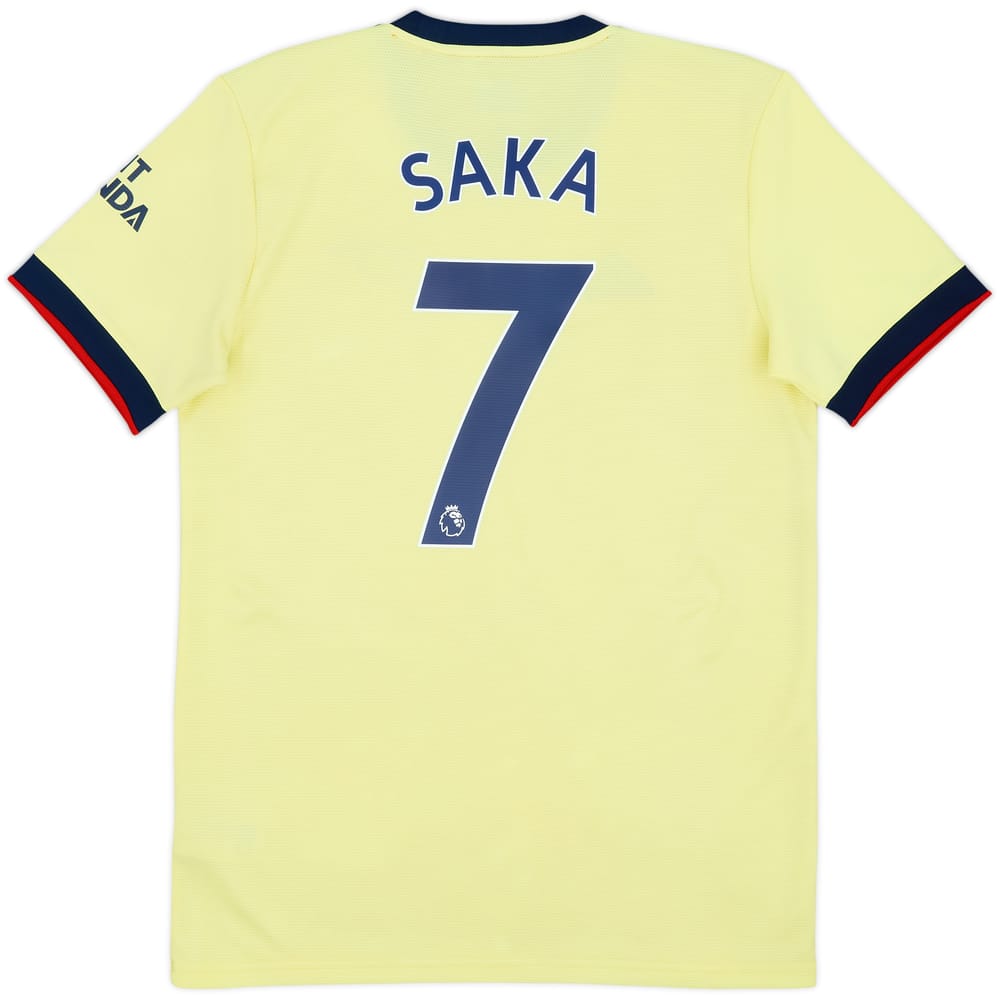 2021-22 Arsenal Away Shirt Saka #7 - 6/10 - (M)