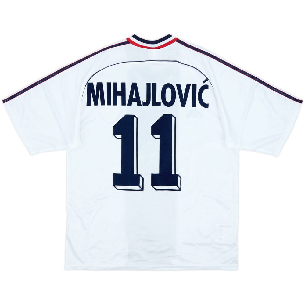 1998-00 Yugoslavia Away Shirt Mihajlovic #11 (L)
