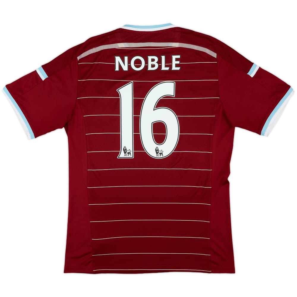 2014-15 West Ham Home Shirt Noble #16 - 8/10 - (M)