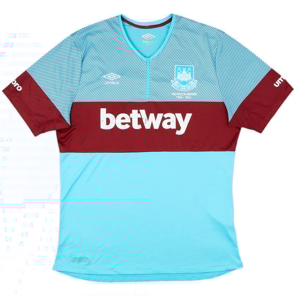 2015-16 West Ham Away Shirt - 5/10 - (L)