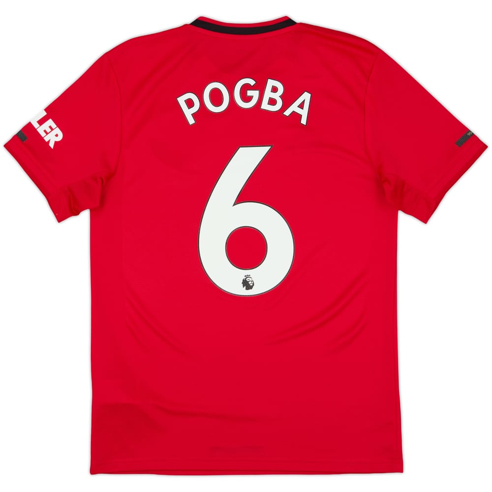 2019-20 Manchester United Home Shirt Pogba #6 - 7/10 - (S)