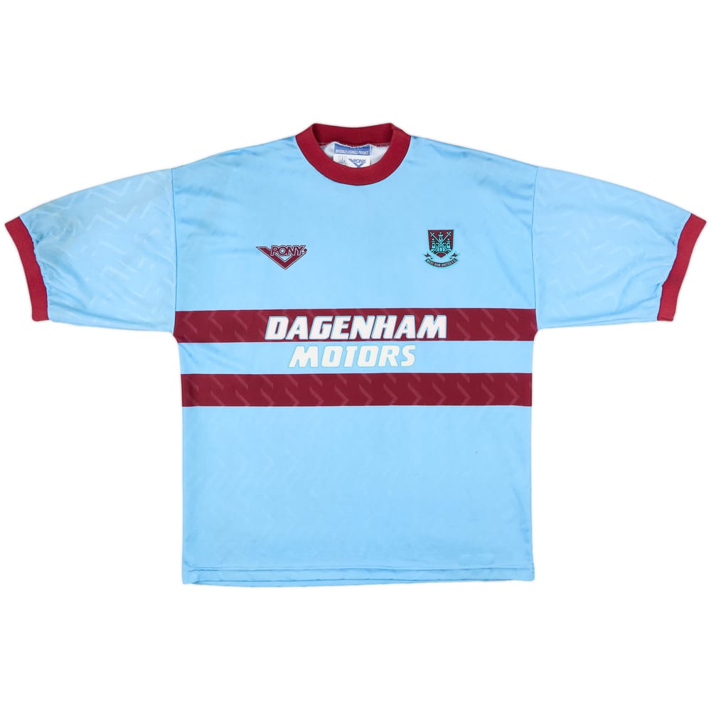 1993-95 West Ham Away Shirt - 9/10 - (XL)