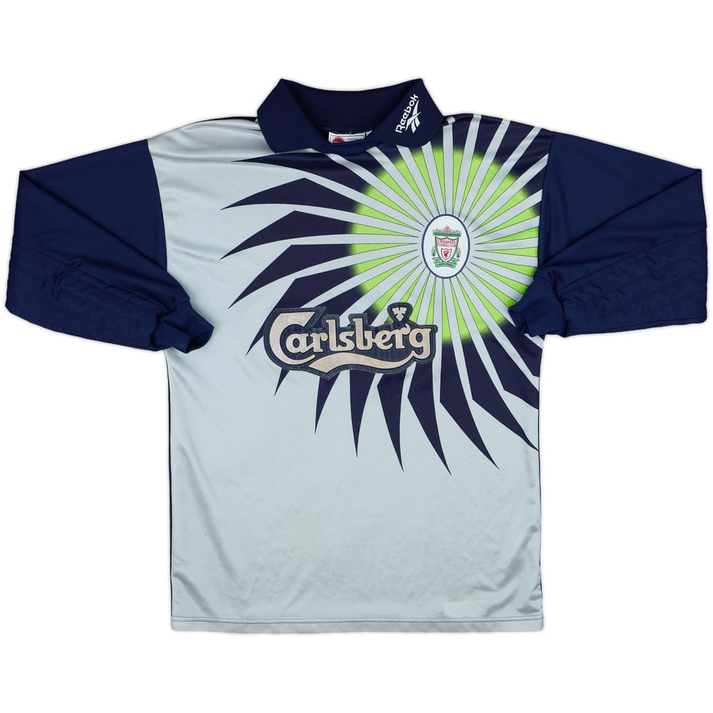 1997-98 Liverpool GK Shirt - 7/10 - (S)