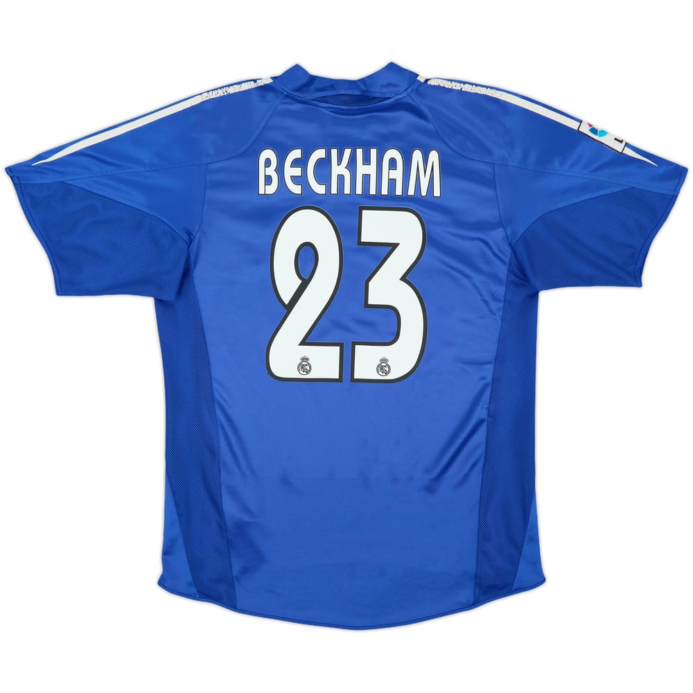 2004-05 Real Madrid Third Shirt Beckham #23 - 6/10 - (S)