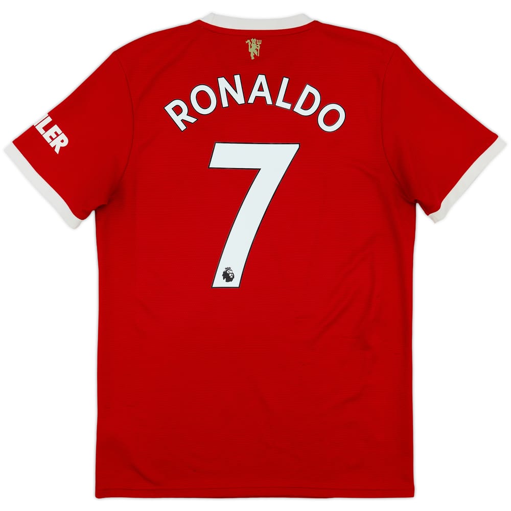 2021-22 Manchester United Home Shirt Ronaldo #7 - 7/10 - (M)