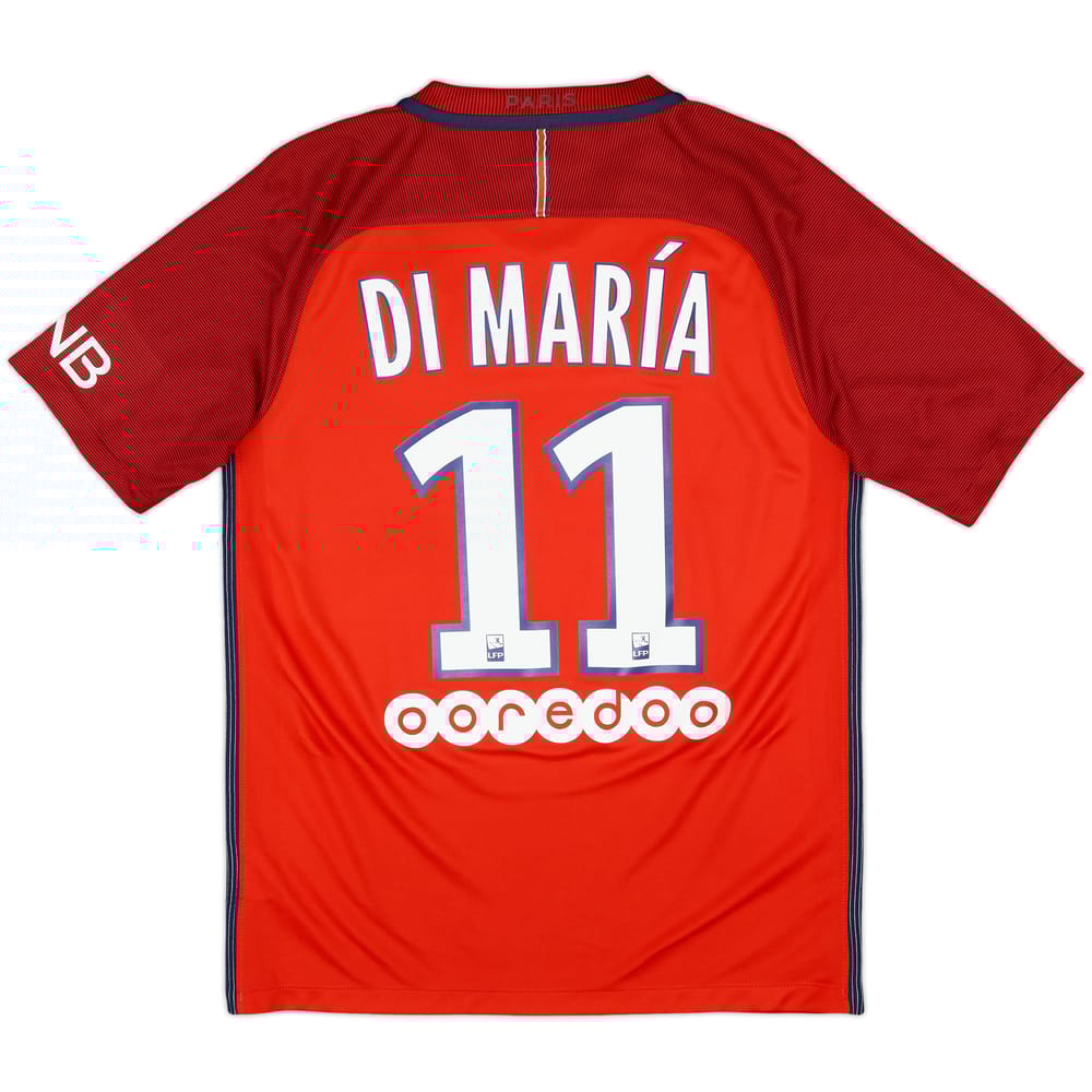 2016-17 Paris Saint-Germain Away Shirt Di Maria #11 - 8/10 - (S)