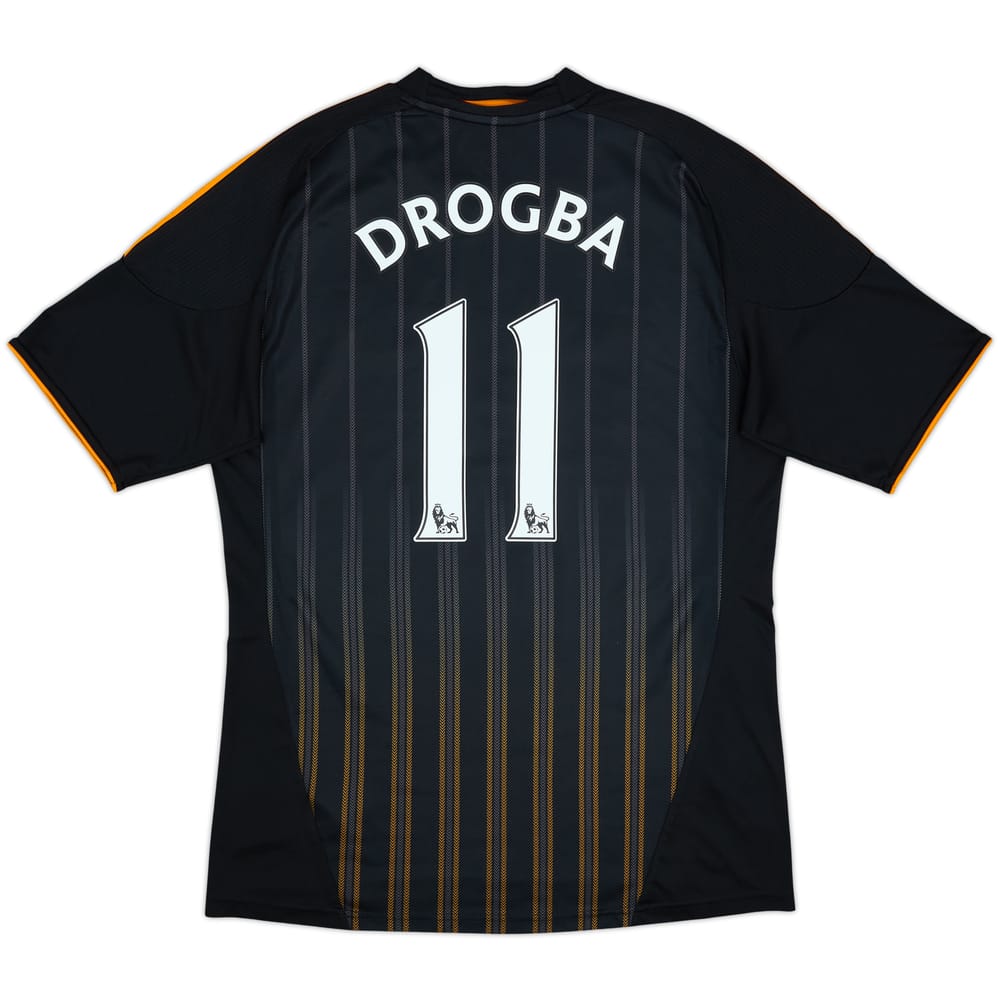 2010-11 Chelsea Away Shirt Drogba #11 - 10/10 - (L)