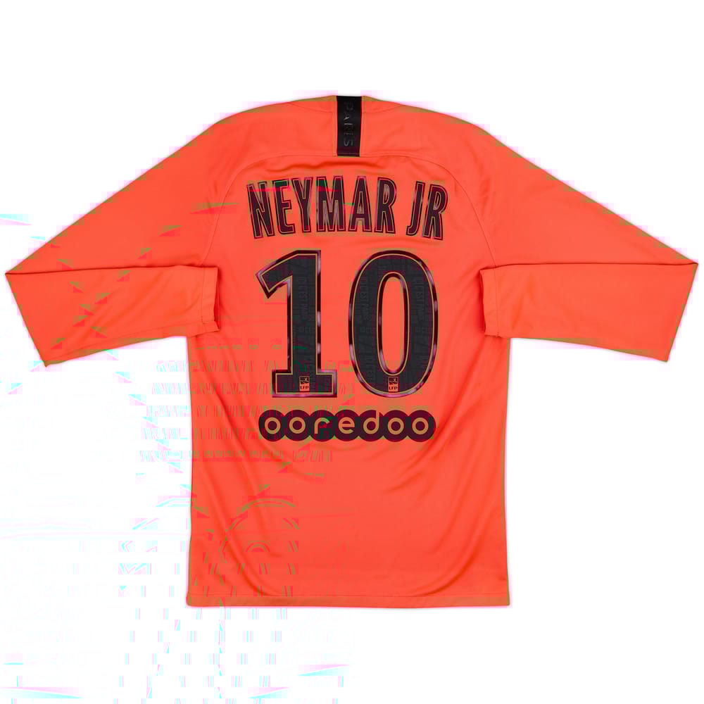 2019-20 Paris Saint-Germain Away L/S Shirt Neymar Jr #10 - 7/10 - (S)