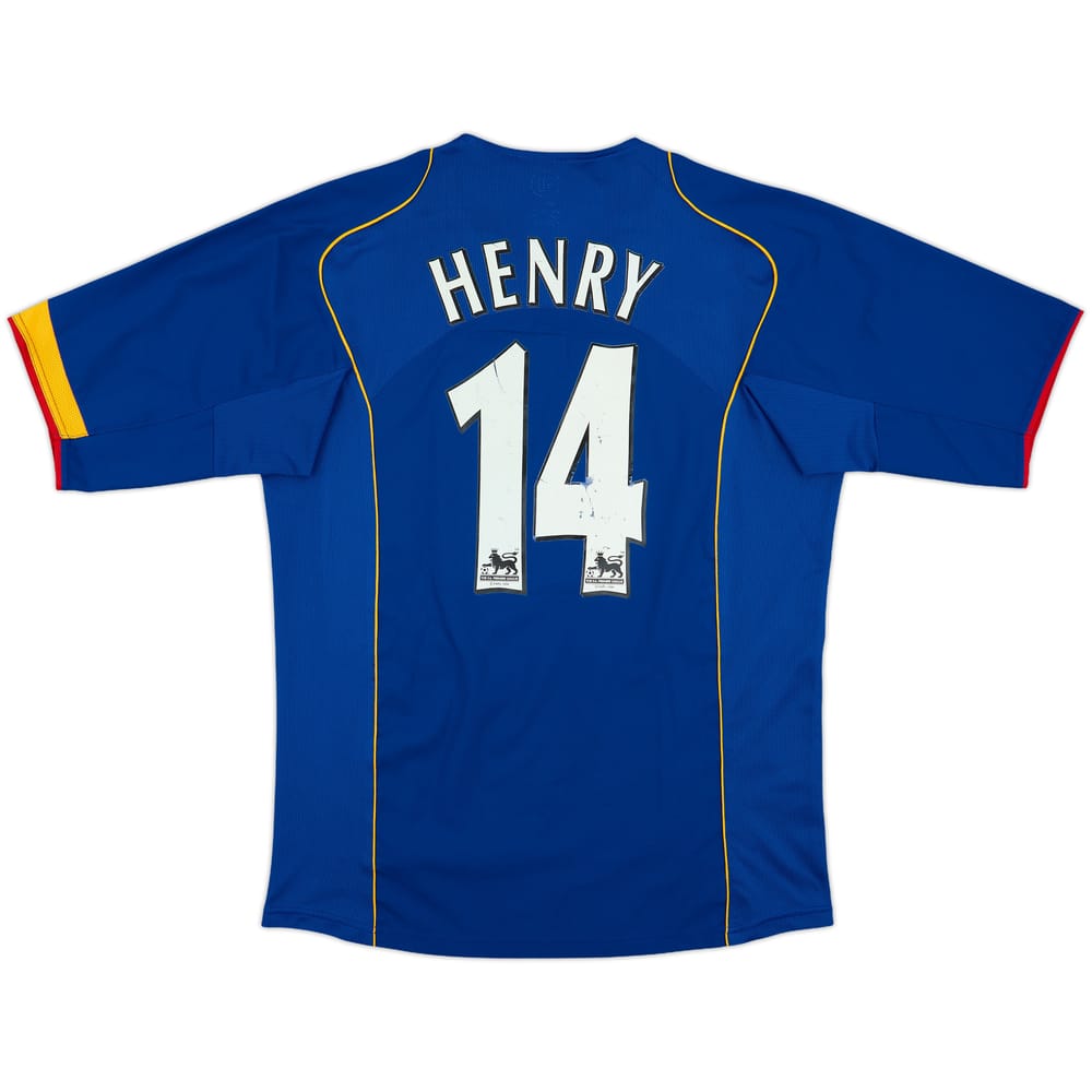 2004-06 Arsenal Away Shirt Henry #14 - 7/10 - (M)