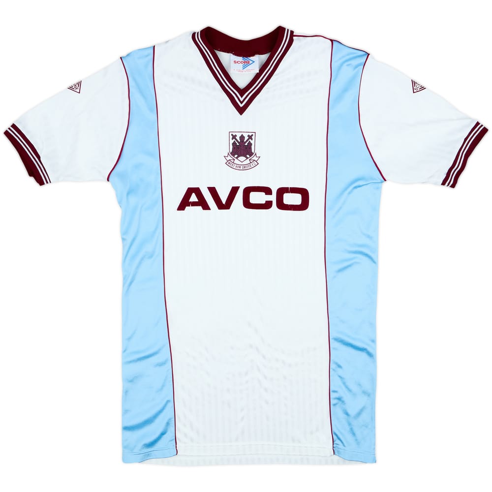 1987-89 West Ham Away Shirt - 9/10 - (L)