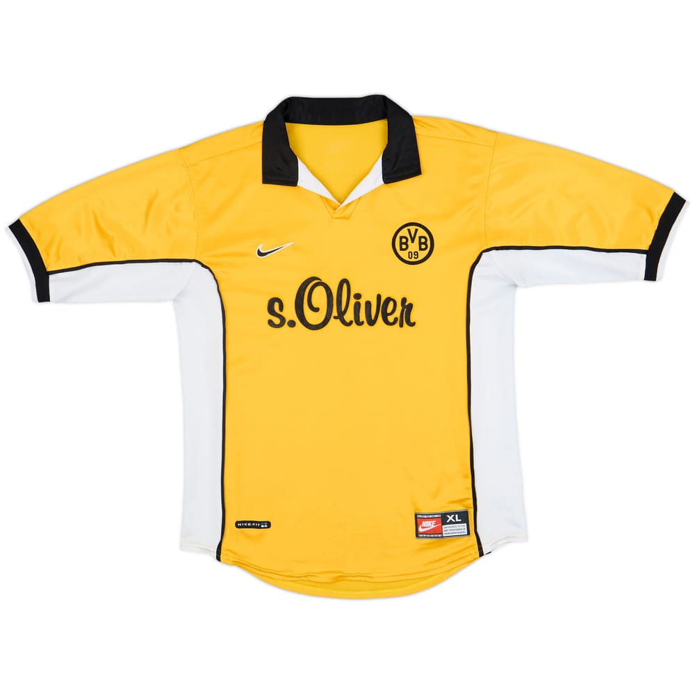 1998-00 Borussia Dortmund Home Shirt - 5/10 - (XL.Boys)