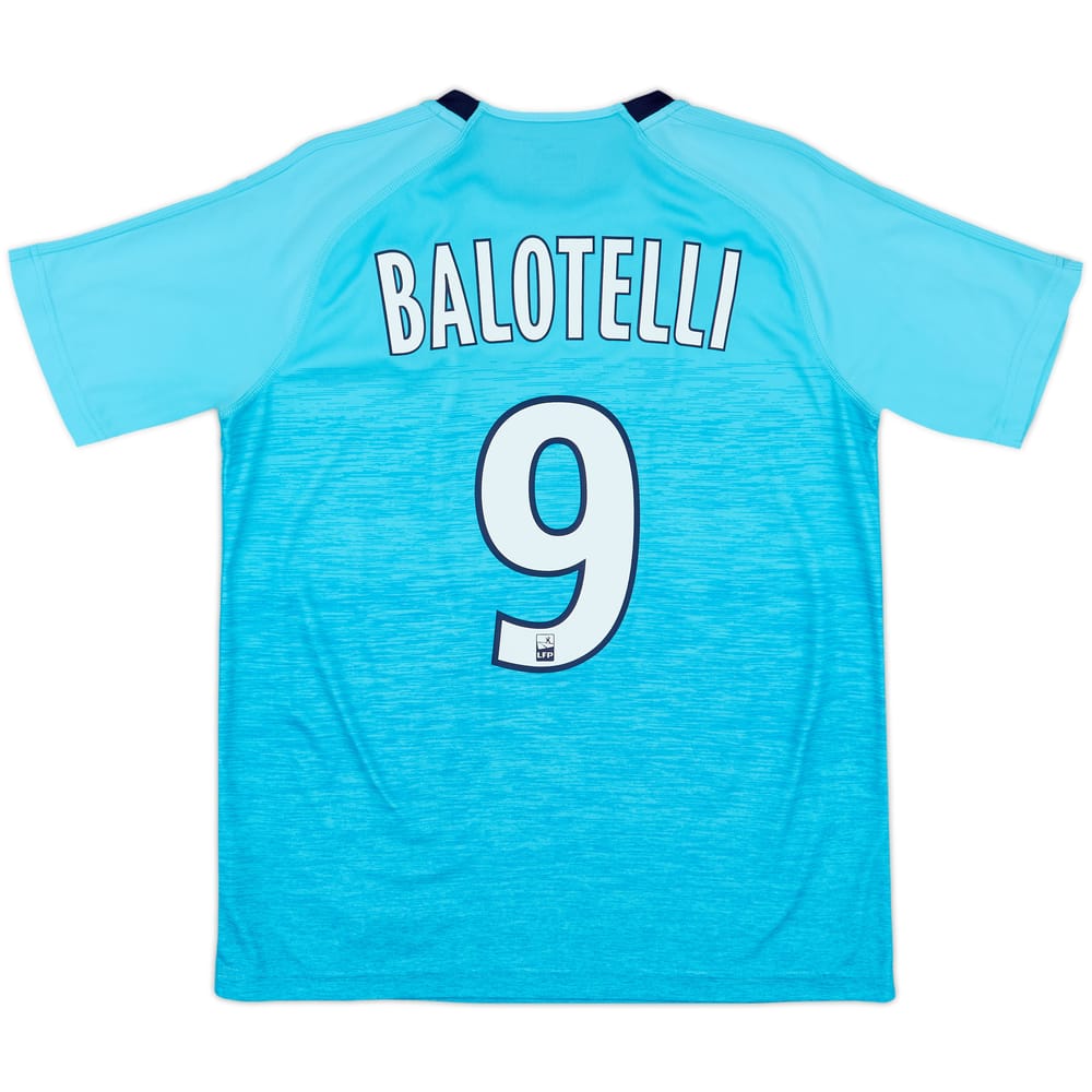 2018-19 Olympique Marseille Third Shirt Balotelli #9 - 8/10 - (XL.Boys)