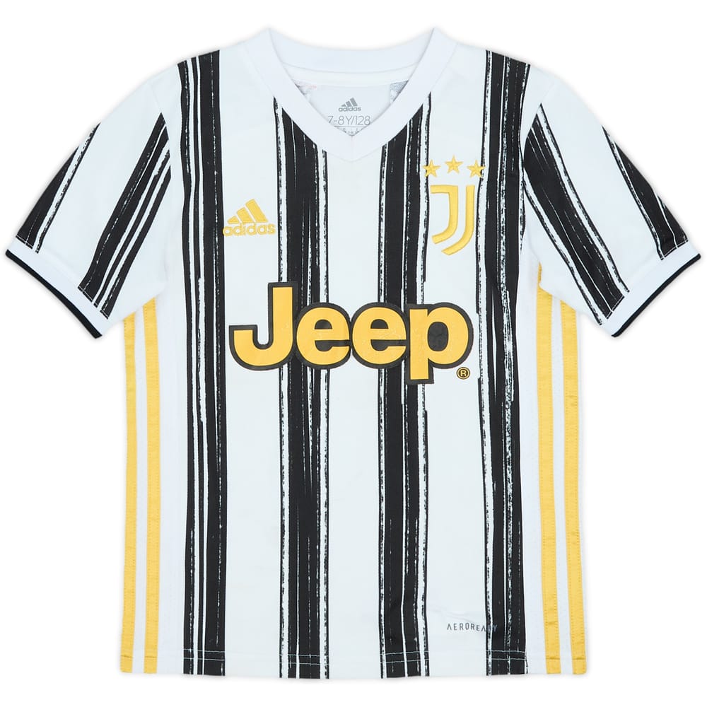 2020-21 Juventus Home Shirt - 5/10 - (7-8 Years)