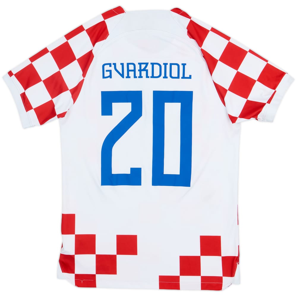2022-23 Croatia Home Shirt Gvardiol #20 - 5/10 - (S)
