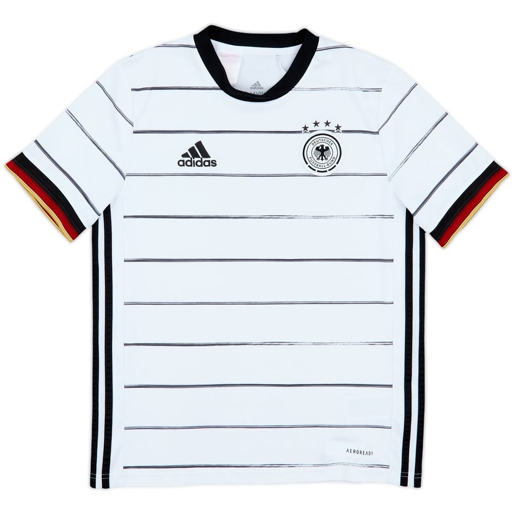 2020-21 Germany Home Shirt - 8/10 - (L.Boys)