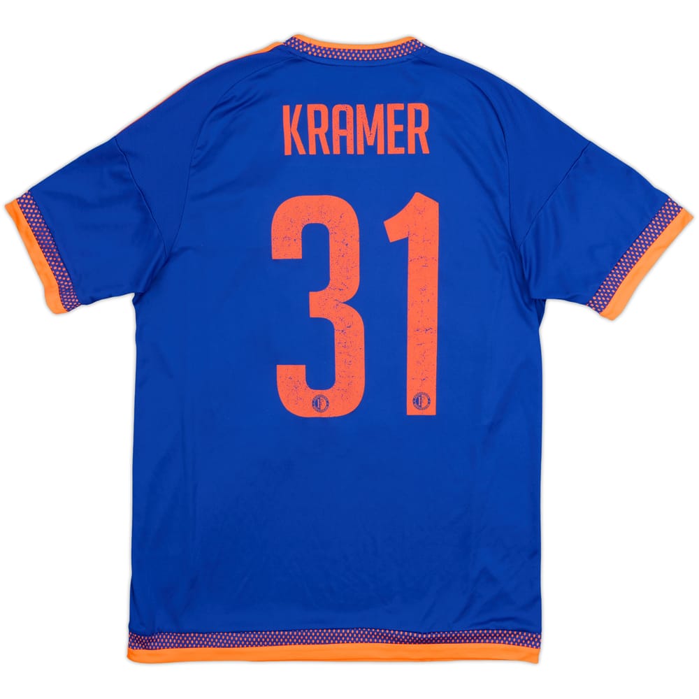 2015-16 Feyenoord Away Shirt Kramer #31 - 4/10 - (M)
