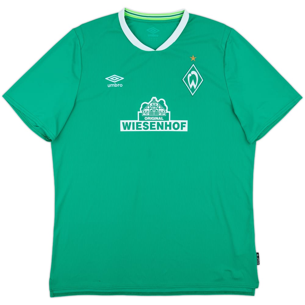 2019-20 Werder Bremen Home Shirt - 9/10 - (XXL)