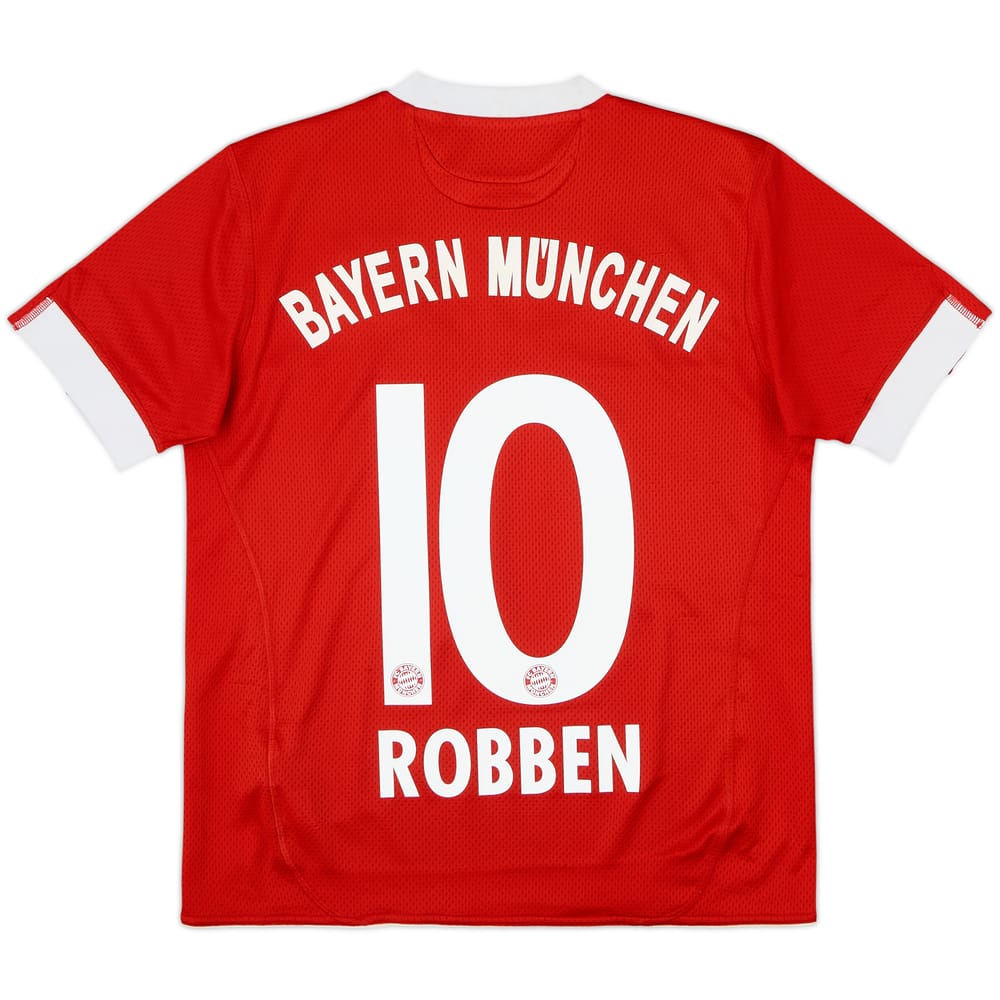 2009-10 Bayern Munich Home Shirt Robben #10 - 7/10 - (L.Boys)