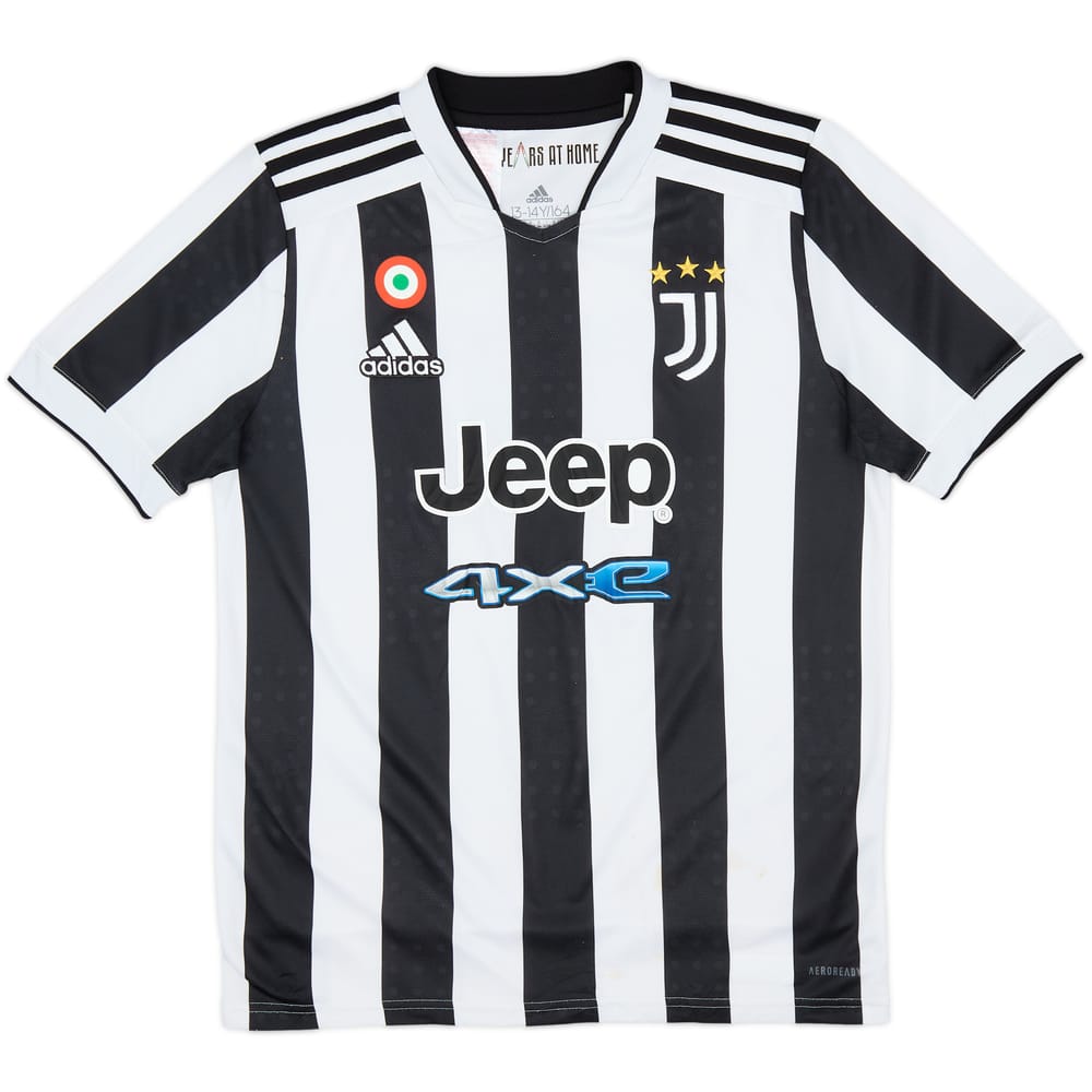 2021-22 Juventus Home Shirt - 5/10 - (L.Boys)