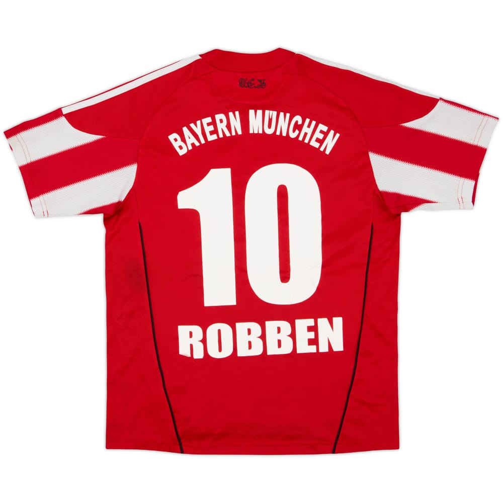 2010-11 Bayern Munich Home Shirt Robben #10 - 5/10 - (M.Boys)