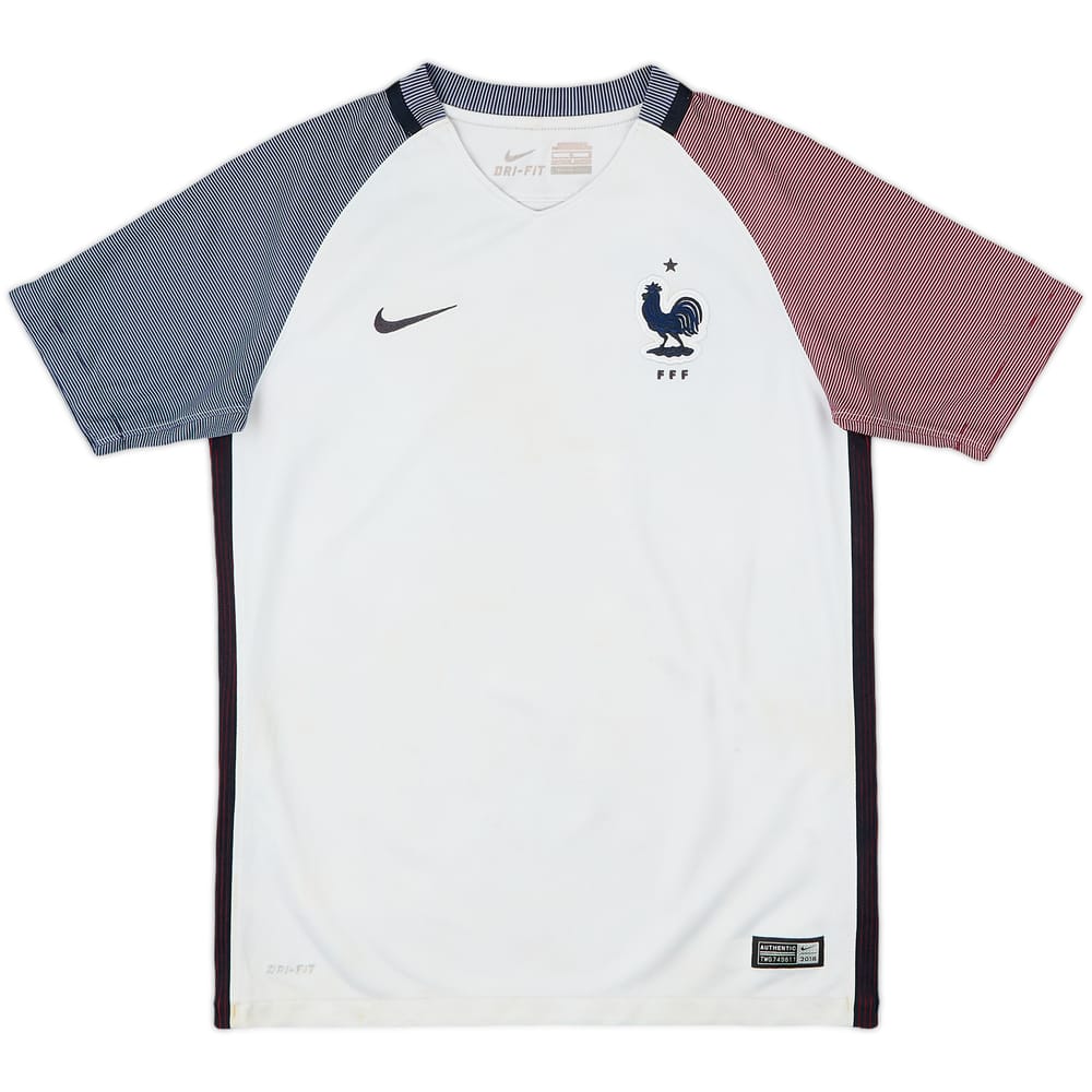 2016-17 France Away Shirt - 4/10 - (L.Boys)