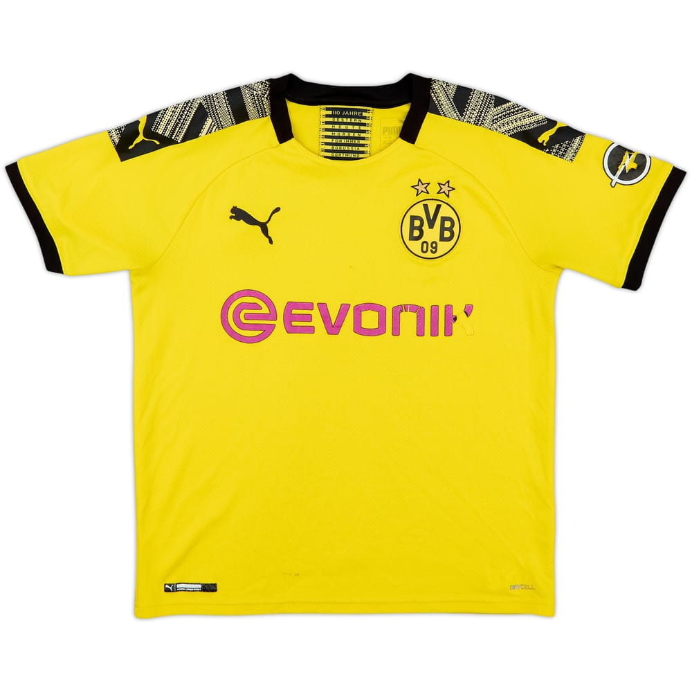 2019-20 Borussia Dortmund Home Shirt - 4/10 - (L.Boys)