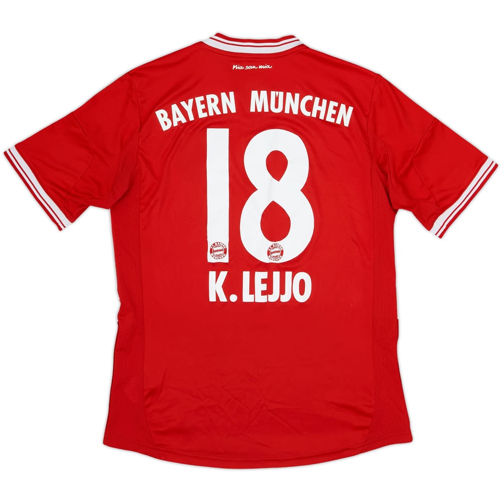 2013-14 Bayern Munich Home Shirt K.Lejjo #18 - 6/10 - (XL.Boys)