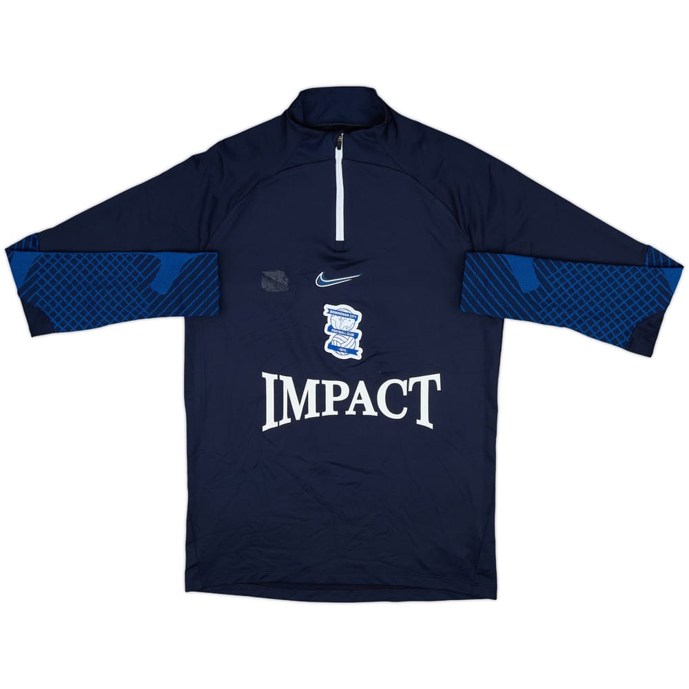 2022-23 Birmingham City Nike 1/4 Zip Drill Top - 5/10 - (S)
