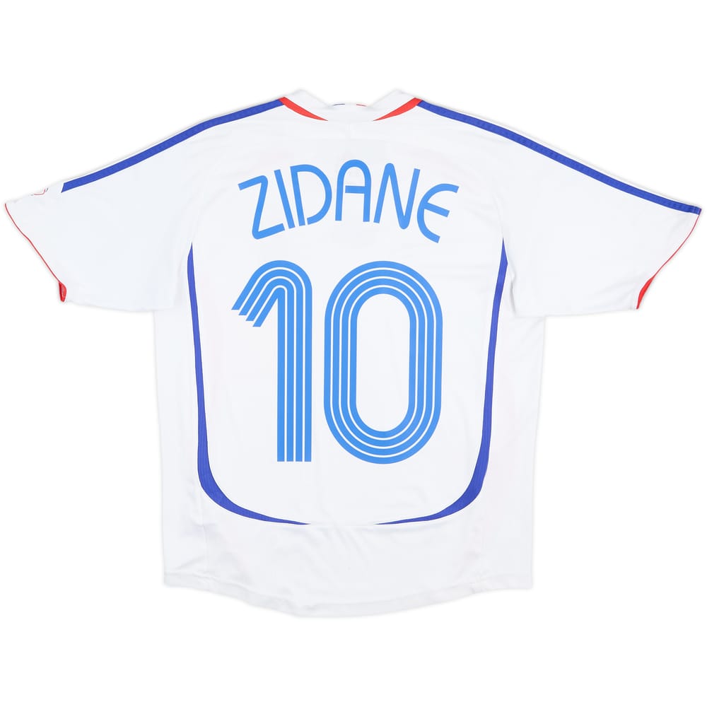 2006 France Away Shirt Zidane #10 - 8/10 - (L.Boys)