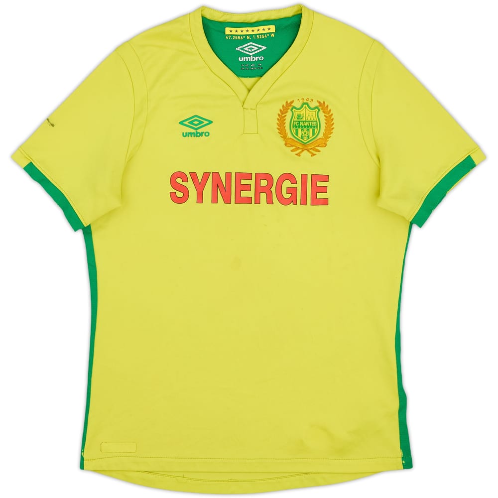 2016-17 Nantes Home Shirt - 3/10 - (XL.Boys)