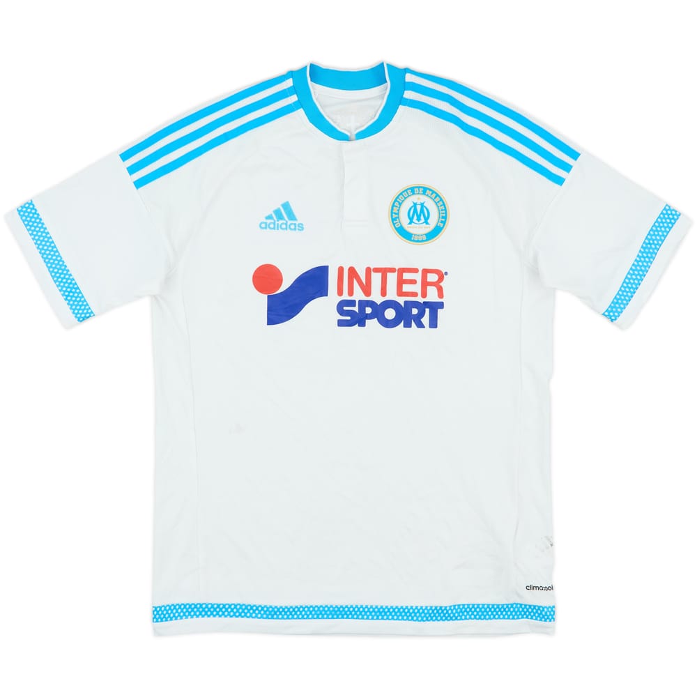 2015-16 Olympique Marseille Home Shirt - 5/10 - (XL.Boys)