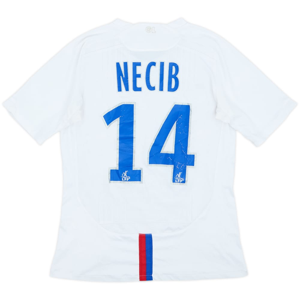 2009-10 Lyon Home Shirt Necib #14 - 4/10 - (S)