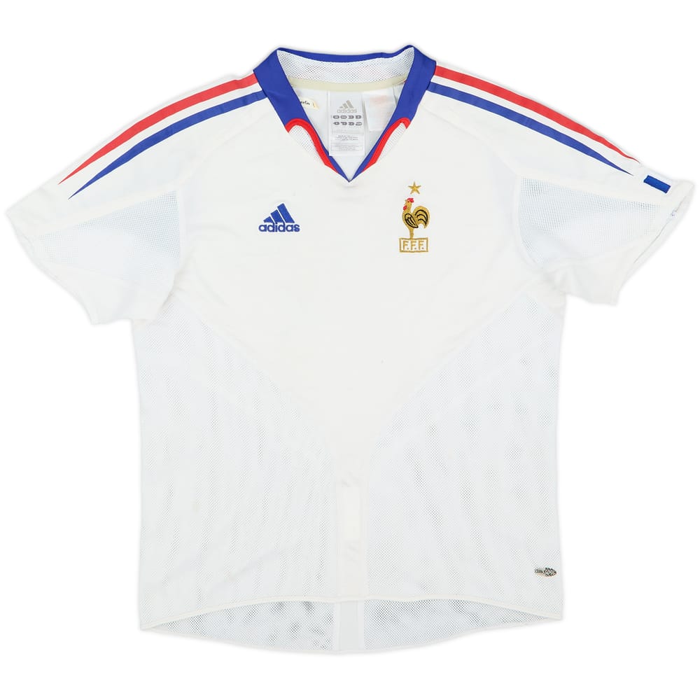 2002-04 France Away Shirt - 5/10 - (M.Boys)