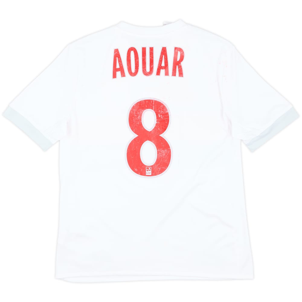 2017-18 Lyon Home Shirt Aouar #8 - 4/10 - (L.Boys)