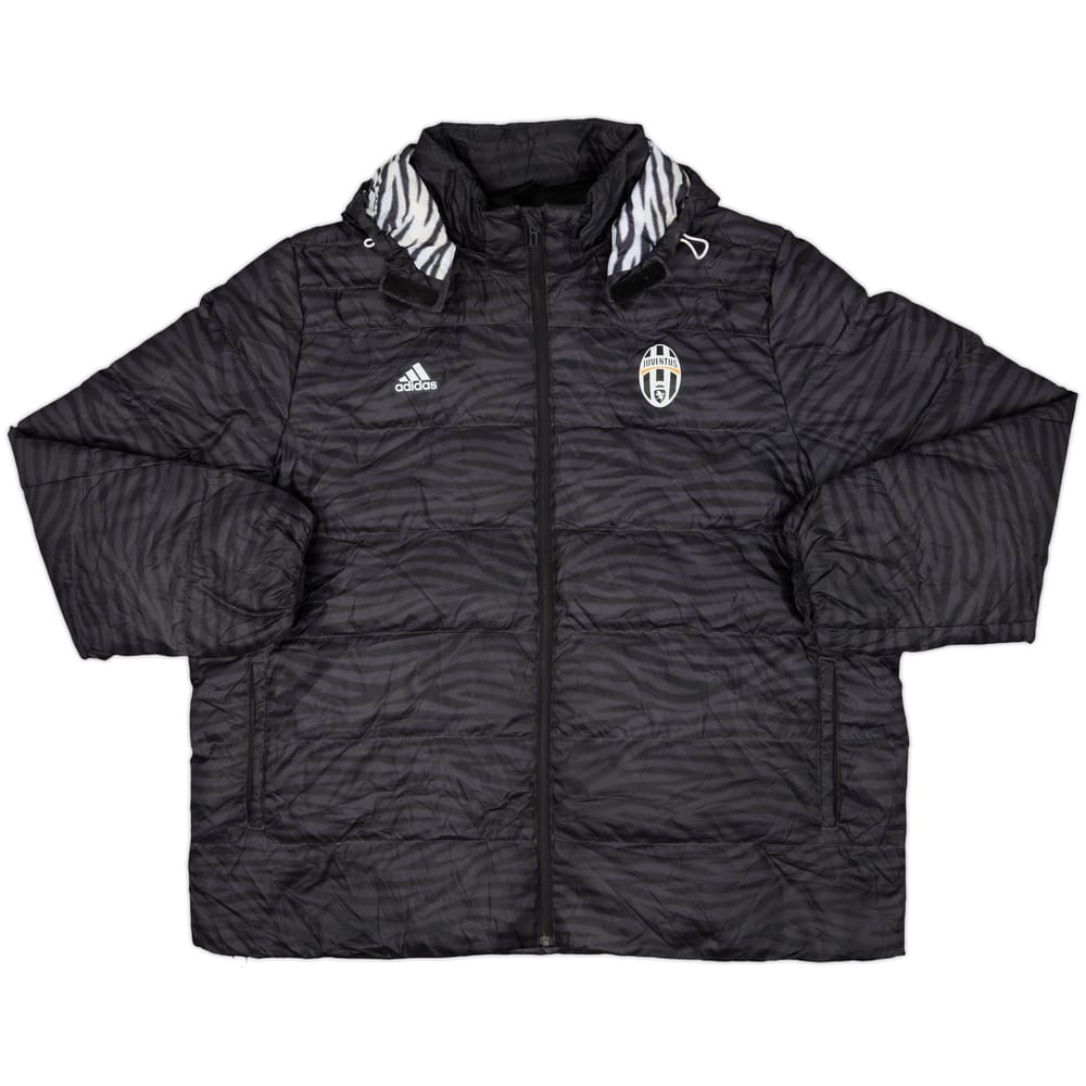 2016-17 Juventus adidas Padded Bench Coat - 6/10 - (XXL)