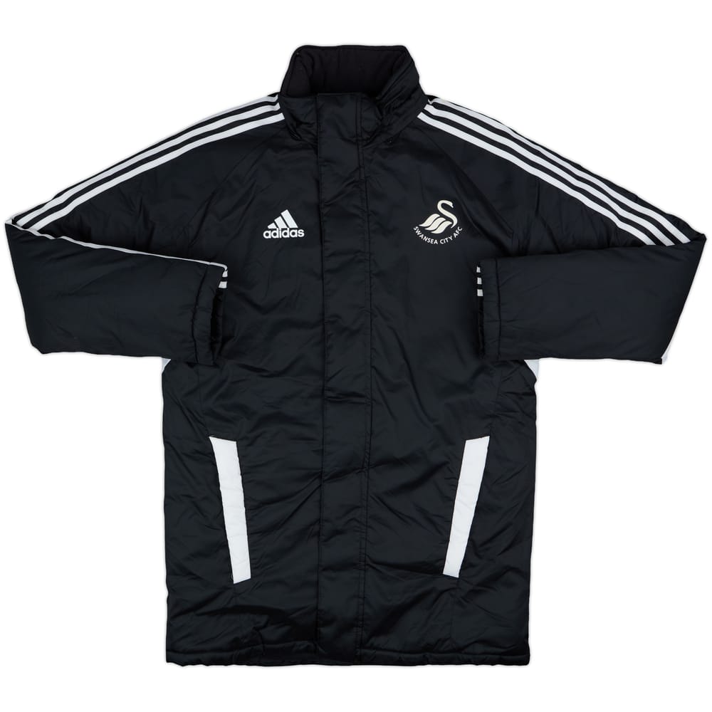 2014-15 Swansea adidas Padded Bench Coat Ball Boy - 8/10 - (S)