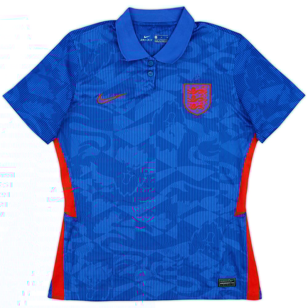 2020-21 England Away Shirt - 10/10 - (Women's M)