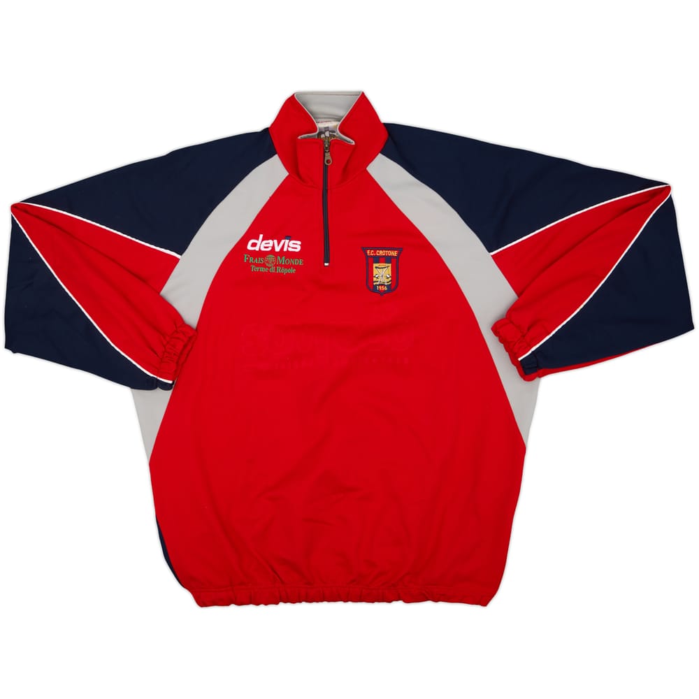 2004-05 Crotone Devis 1/4 Zip Training Top - 5/10 - (L)