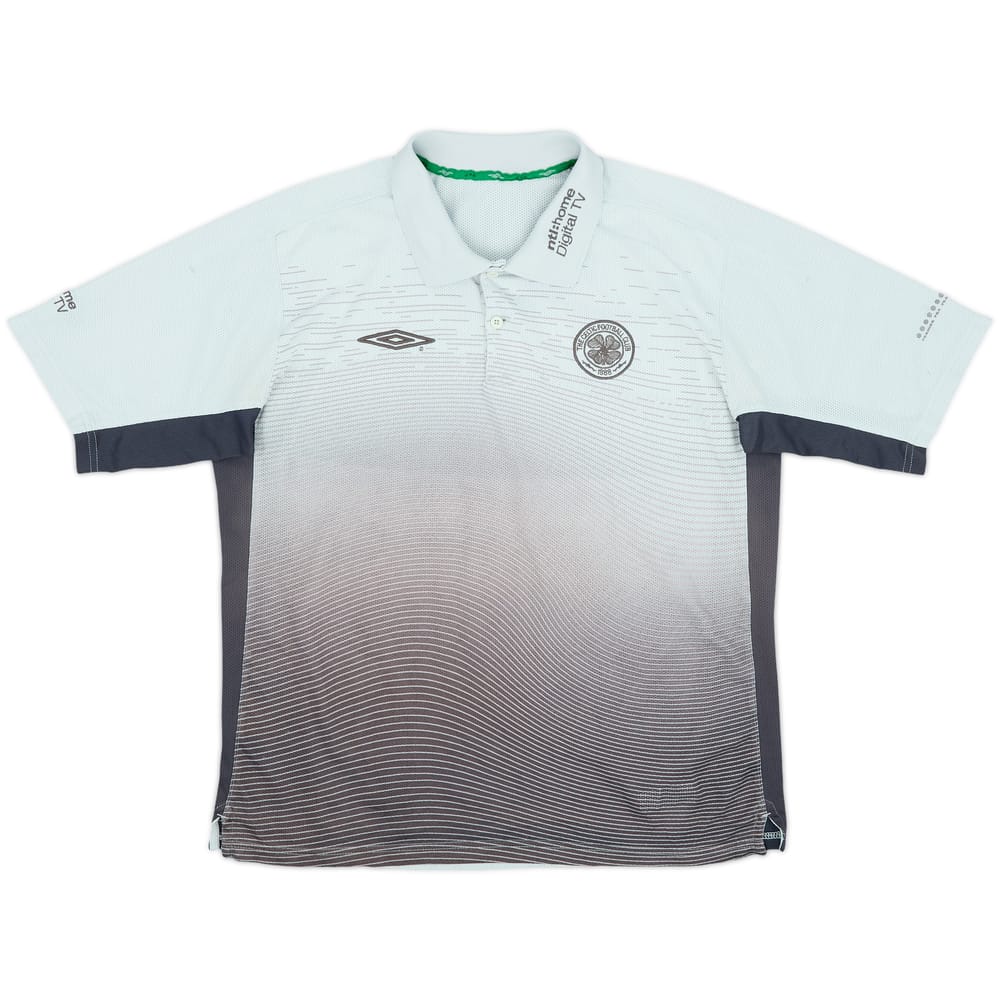 2002-03 Celtic Umbro Polo Shirt - 8/10 - (L)