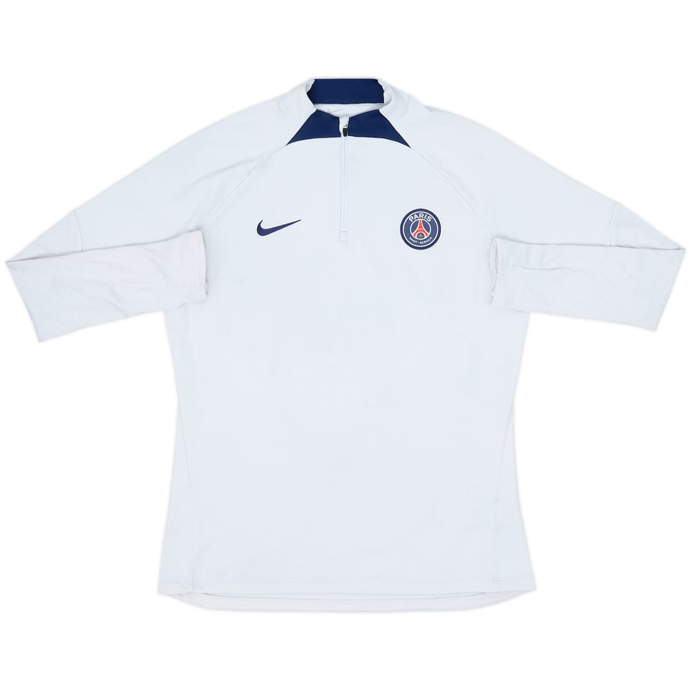 2022-23 Paris Saint-Germain Nike 1/4 Zip Drill Top - 5/10 - (L)